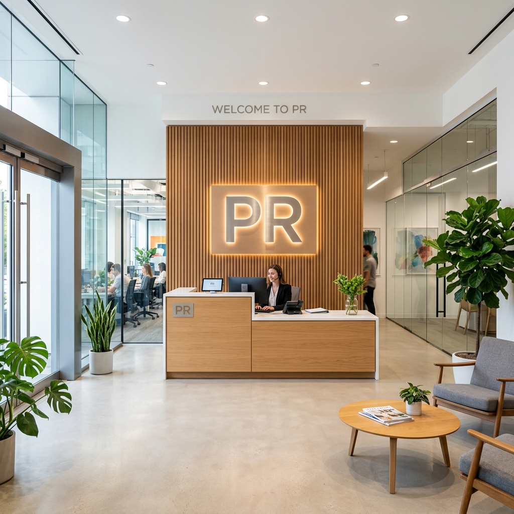 株式会社PR オフィス受付